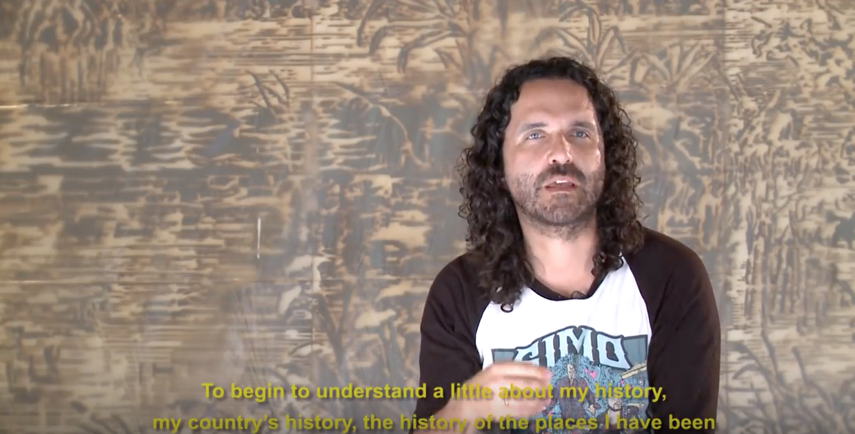 Video, Carlos Castro at Cisneros Foundation Miami